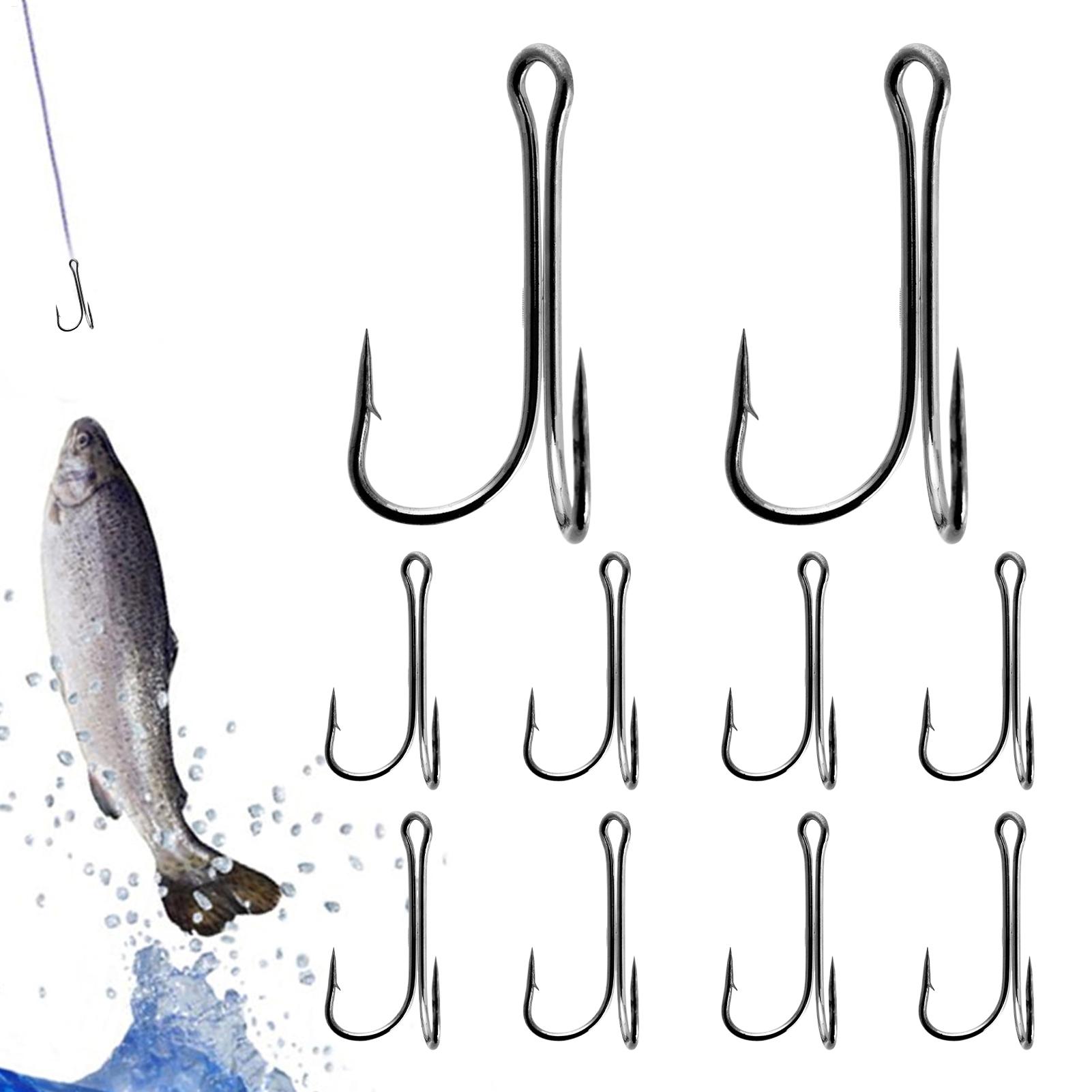 Fishing Hook Treble - خطافات صيد شائكة ثلاثية من الفولاذ