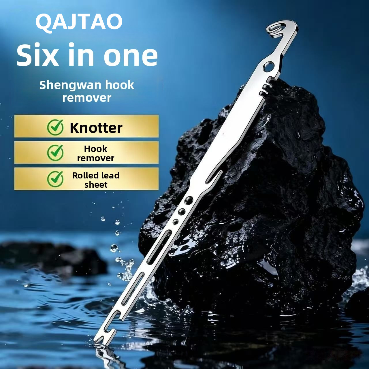 Fishing Hook Sharpener - QAJTAO 4 قطع أداة إزالة خطاف