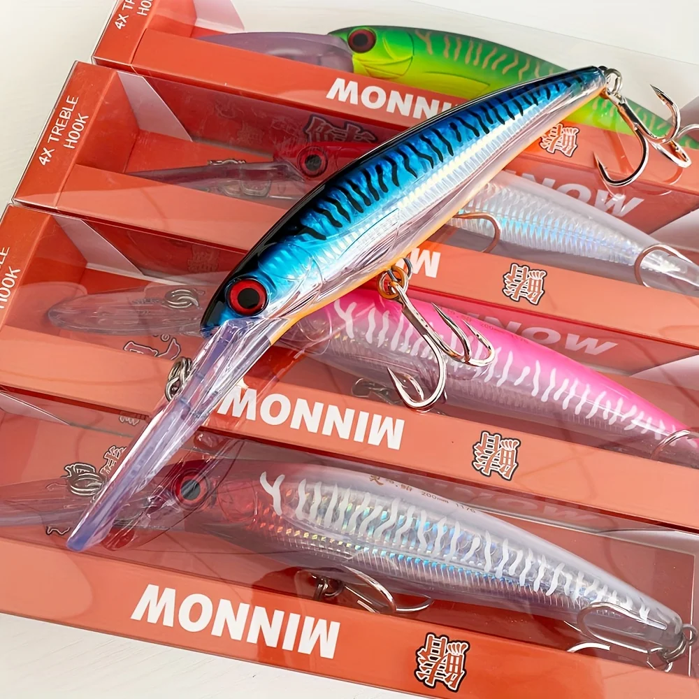 1 قطعة طعم صيد سمك المينو بالج - مراجعة Fishing Hook Size وسعره