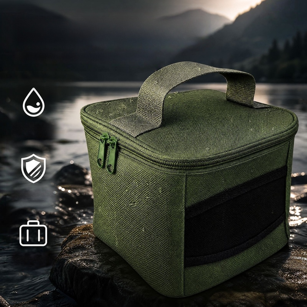 حقيبة معدات صيد مقاومة للماء ل - مراجعة Fishing Hook Box وسعره