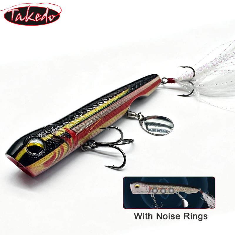 تاكيدو 10 جرام طُعم صيد سطحي م - مراجعة Fishing Hook Treble وسعره