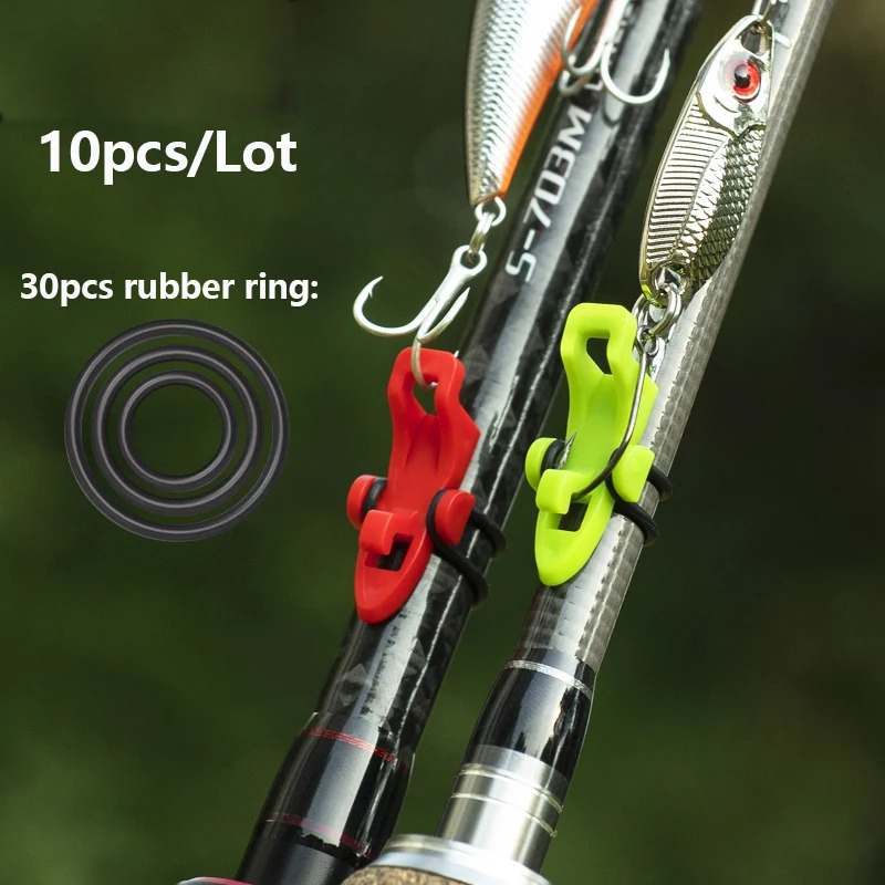 1-10 قطع حامل خطافات صيد السمك - مراجعة Fishing Hook Jig وسعره