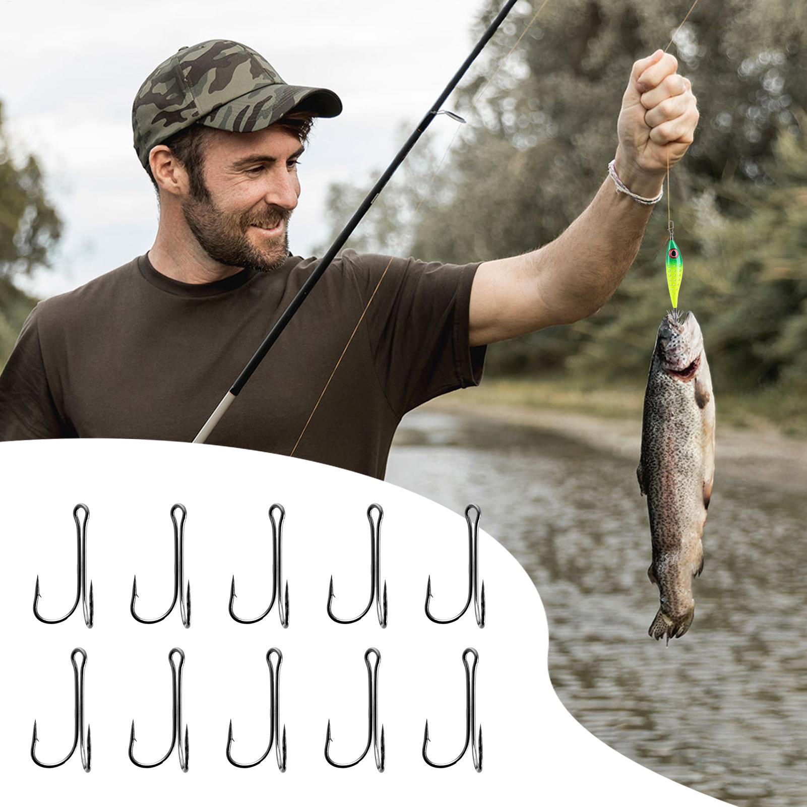 خطافات صيد شائكة ثلاثية من الف - مراجعة Fishing Hook Treble وسعره