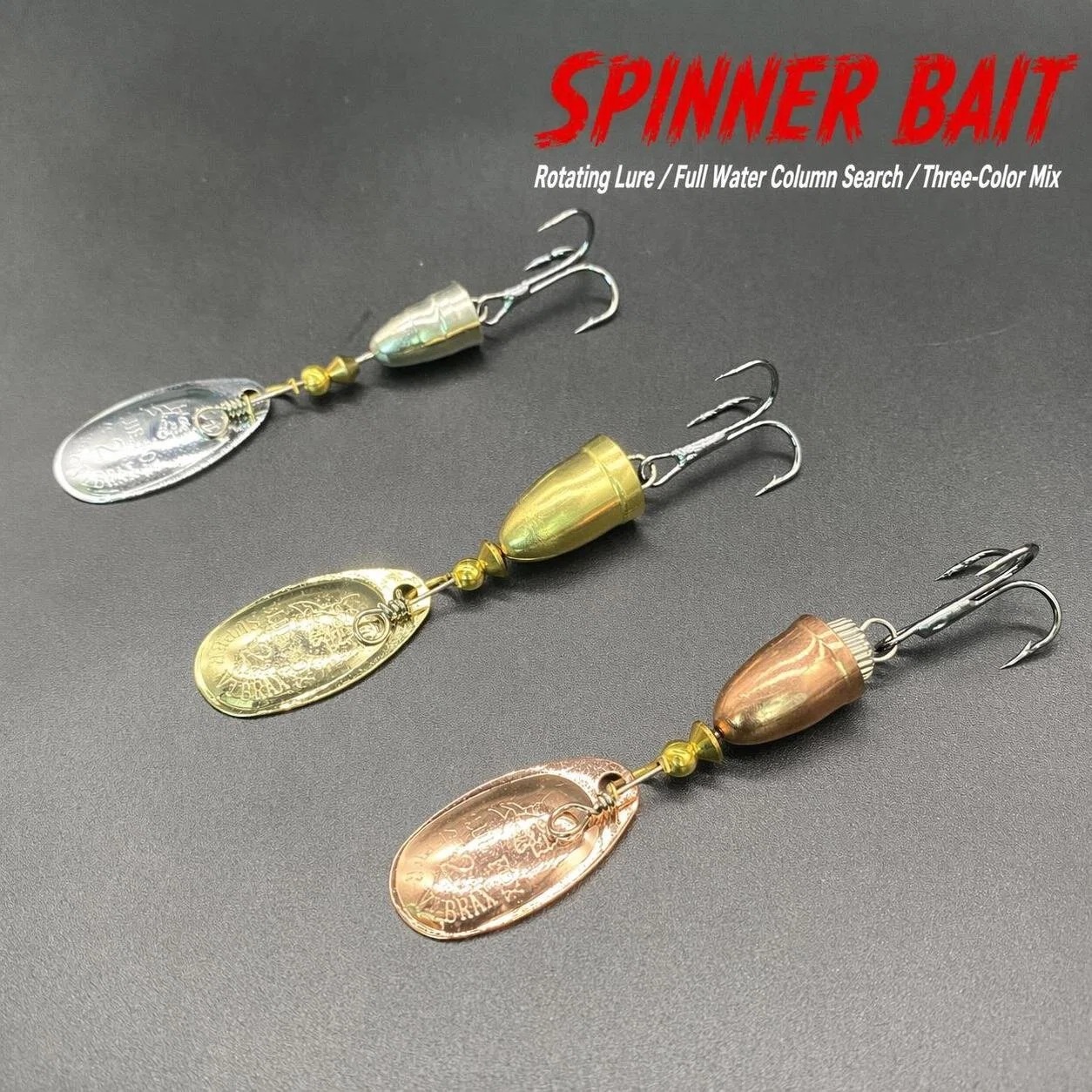 1 قطعة طعم صناعي معدني دوار من - مراجعة Fishing Hook Treble وسعره