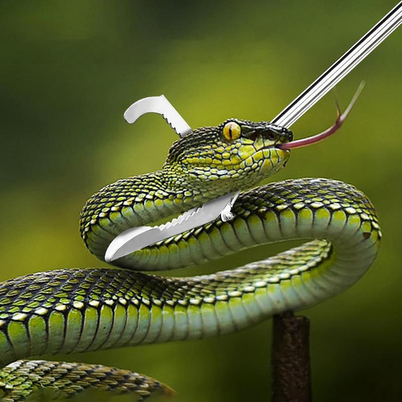 عصا ثعبان قابلة للطي لمقبض الز - مراجعة Fishing Hook Stainless Steel وسعره