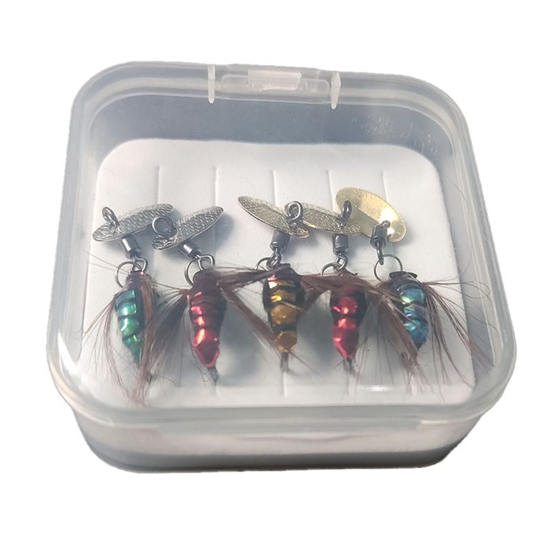 طُعم صيد T34C بالترتر، طُعم صن - مراجعة Fishing Hook وسعره