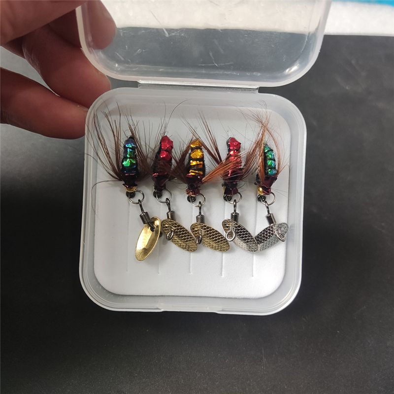 طُعم صيد T34C بالترتر، طُعم صن - مراجعة Fishing Hook وسعره