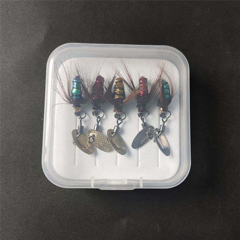 طُعم صيد T34C بالترتر، طُعم صن - مراجعة Fishing Hook وسعره