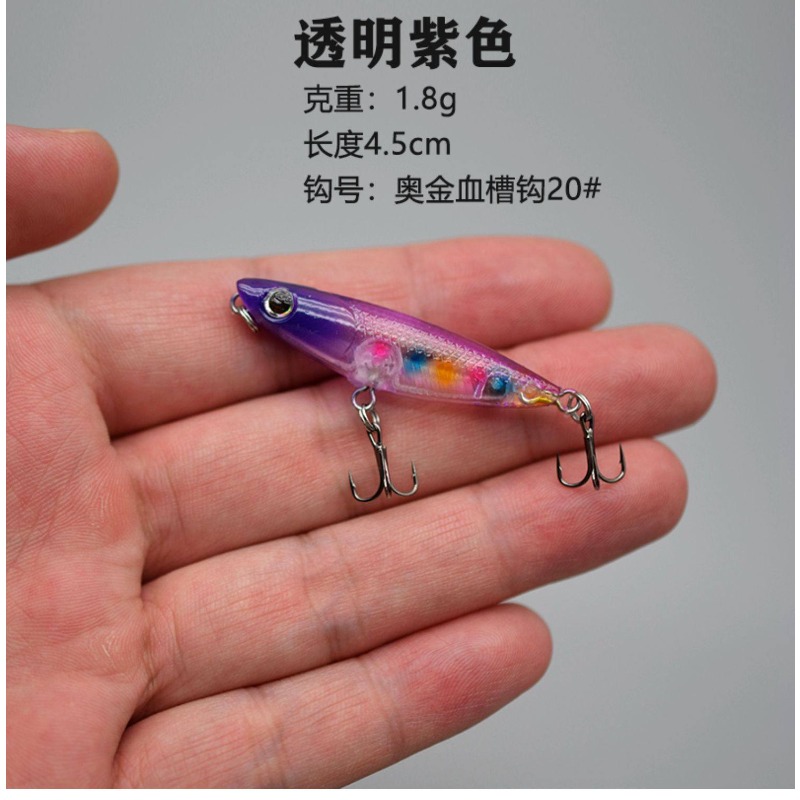 1 قطعة متعرج الكلب العائمة توب - مراجعة Fishing Hook Treble وسعره