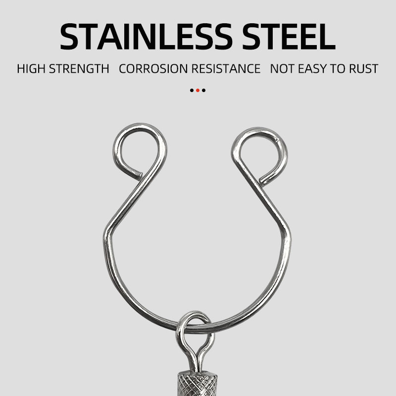 أداة ربط العقد السريعة من شير  - مراجعة Fishing Hook Stainless Steel وسعره